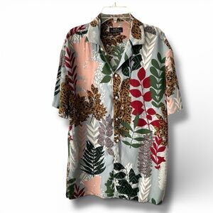 Zara collared button up shirt